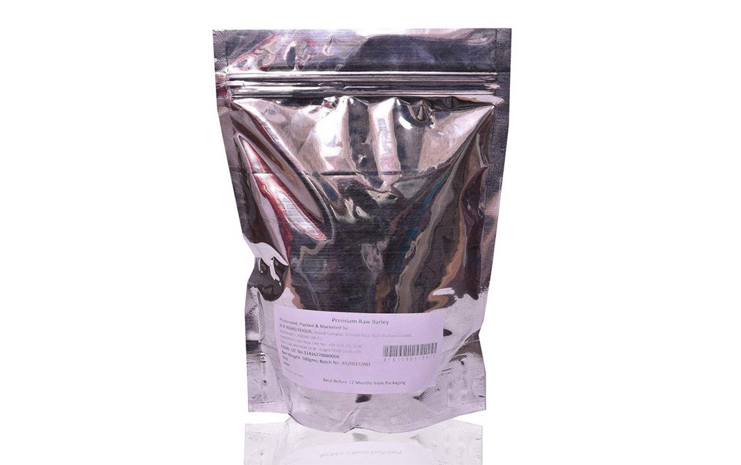 R R Agro Foods Premium Raw Barley    Pack  500 grams